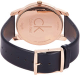 Calvin Klein City Quartz Grey Dial Black Leather Strap Watch for Men - K2G2G6C3 Authentic Buy Shop Now