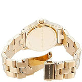 Marc Jacobs Blade White Dial Gold Steel Strap Watch for Women - MBM3050 Authentic Buy Shop Now