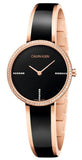 Calvin Klein Seduce Black Dial Two Tone Steel Strap Watch for Women - K4E2NX1S Authentic Buy Shop Now