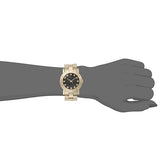 Marc Jacobs Amy Glitz Black Dial Gold Steel Strap Watch for Women - MBM3334 Authentic Buy Shop Now