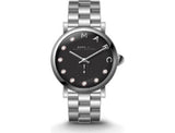 Marc Jacobs Blade Black Dial Silver Steel Strap Watch for Women - MBM8672 Authentic Buy Shop Now
