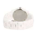 Marc Jacobs Marc White Dial White Ceramic Strap Watch for Women - MBM9500 Authentic Buy Shop Now