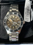 Seiko Prospex 55th Anniversary Edition Brown Dial Silver Steel Strap Watch For Men - SPB145J1 Authentic Buy Shop Now