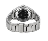 Armani Exchange Hampton Chronograph Grey Dial Silver Steel Strap Watch For Men - AX2405 Authentic Buy Shop Now