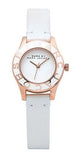 Marc Jacobs Blade White Dial White Leather Strap Watch for Women - MBM1179 Authentic Buy Shop Now