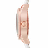 Marc Jacobs Mini Blade White Dial White Leather Strap Watch for Women - MBM1207 Authentic Buy Shop Now