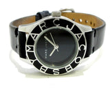 Marc Jacobs Blade Black Dial Black Leather Strap Watch for Women - MBM1082 Authentic Buy Shop Now