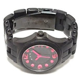 Marc Jacobs Pelly Black Dial Black Silicone Strap Watch for Women - MBM2543 Authentic Buy Shop Now