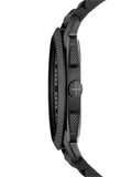 Fossil Machine Chronograph Black Dial Black Silicone Strap Watch for Men - FS4487 Authentic Buy Shop Now