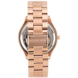 Michael Kors Runway Pink Dial Rose Gold Steel Strap Watch for Women - MK3550 Authentic Buy Shop Now