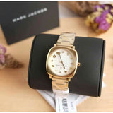 Marc Jacobs Mandy White Dial Gold Steel Strap Watch for Women - MJ3573 Authentic Buy Shop Now