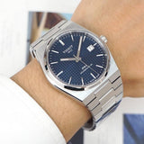 Tissot PRX Powermatic 80 Blue Dial Silver Steel Strap Watch For Men - T137.407.11.041.00 Authentic Buy Shop Now