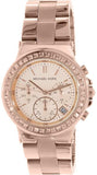 Michael Kors Dylan Rose Gold Rose Gold Steel Strap Watch for Women - MK5586 Authentic Buy Shop Now