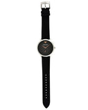 Emporio Armani Modern Slim Quartz Grey Dial Black Leather Strap Watch For Men - AR11162 Authentic Buy Shop Now