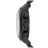 Michael Kors Runway Chronograph Black Dial Black Steel Strap Watch for Men - MK8157 Authentic Buy Shop Now