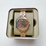 Fossil Rye Automatic Skeleton Rose Gold Dial Rose Gold Steel Strap Watch for Women - BQ3754 Authentic Buy Shop Now