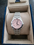 Breitling Chronomat 32 Diamonds Pink Dial Silver Steel Strap Watch for Women - A77310101K1A1 Authentic Buy Shop Now