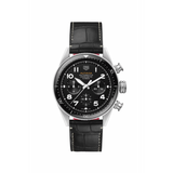 Tag Heuer Autavia Chronometer Flyback Automatic Chronograph Black Dial Black Leather Strap Watch for Men - CBE511A.FC8279 Authentic Buy Shop Now