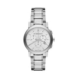 Burberry The City White Dial Silver Steel Strap Watch for Men - BU9750 Authentic Buy Shop Now