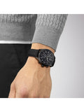 Tissot Chrono XL Vintage Black Dial Black Leather Strap Watch For Men - T116.617.36.052.00 Authentic Buy Shop Now