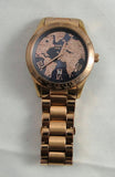 Michael Kors Layton Rose Gold Dial Rose Gold Steel Strap Watch for Women - MK6395 Authentic Buy Shop Now