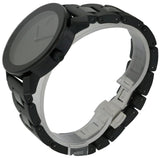 Movado Bold Black Dial Black Steel Strap Watch For Men - 3600047 Authentic Buy Shop Now