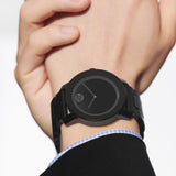 Movado Bold TR90 Black Dial Black Steel Strap Watch for Men - 3600099 Authentic Buy Shop Now
