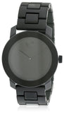 Movado Bold Black Dial Black Steel Strap Watch For Men - 3600047 Authentic Buy Shop Now