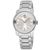 Movado Bold Silver Dial Silver Steel Strap Watch for Women - 3600244 Authentic Buy Shop Now