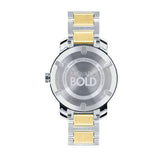 Movado Bold Silver Dial Two Tone Steel Strap Watch For Women - 3600256 Authentic Buy Shop Now