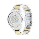 Movado Bold Silver Dial Two Tone Steel Strap Watch For Women - 3600256 Authentic Buy Shop Now