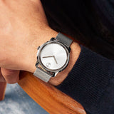 Movado Bold Silver Dial Silver Mesh Bracelet Watch For Men - 3600260 Authentic Buy Shop Now