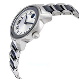 Movado Bold Silver Dial Two Tone Steel Strap Watch For Women - 3600354 Authentic Buy Shop Now