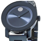 Movado Bold Blue Dial Blue Steel Strap Watch For Women - 3600388 Authentic Buy Shop Now