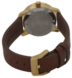 Movado Bold Gold Dial Brown Leather Strap Watch for Women - 3600437 Authentic Buy Shop Now