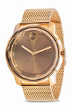 Movado Bold Diamonds Gold Dial Gold Mesh Bracelet Watch For Men - 3600460 Authentic Buy Shop Now