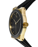 Movado Bold Black Dial Black Rubber Strap Watch for Men - 3600623 Authentic Buy Shop Now