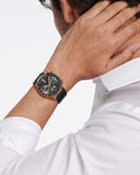Tissot Supersport Chrono Black Dial Black Leather Strap Watch for Men - T125.617.36.051.00 Authentic Buy Shop Now