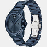 Movado Bold Verso Blue Dial Blue Steel Strap Watch for Men - 3600862 Authentic Buy Shop Now