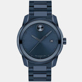 Movado Bold Verso Blue Dial Blue Steel Strap Watch for Men - 3600862 Authentic Buy Shop Now