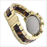 Michael Kors Ritz Gold Dial Two Tone Steel Strap Watch for Women - MK6322 Authentic Buy Shop Now