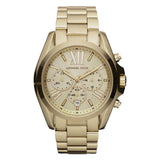 Michael Kors Bradshaw Gold Dial Gold Steel Strap Watch for Women - MK5605 Authentic Buy Shop Now