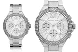 Michael Kors Camille Silver Dial Silver Steel Strap Watch for Women - MK5634 Authentic Buy Shop Now
