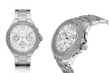 Michael Kors Camille Silver Dial Silver Steel Strap Watch for Women - MK5634 Authentic Buy Shop Now
