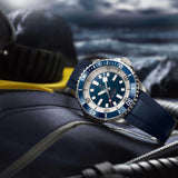 Breitling Superocean Automatic 46 Blue Dial Blue Rubber Strap Watch for Men - A17378E71C1S1 Authentic Buy Shop Now