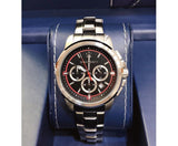 Maserati Successo Chronograph Black Dial Silver Steel Strap Watch For Men - R8873621009 Authentic Buy Shop Now