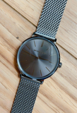 Michael Kors Auden Three-Hand Grey Dial Grey Mesh Strap Watch for Men - MK7151 Authentic Buy Shop Now
