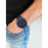 Tommy Hilfiger Decker Chronograph Blue Dial Blue Steel Strap Watch for Men - 1791560 Authentic Buy Shop Now