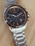 Hugo Boss Driver Sport Grey Dial Grey Steel Strap Watch for Men - 1513094 Authentic Buy Shop Now