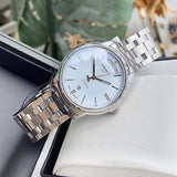Tissot T Classic Automatic III Day Date White Dial Silver Steel Strap Watch for Men - T065.930.11.031.00 Authentic Buy Shop Now